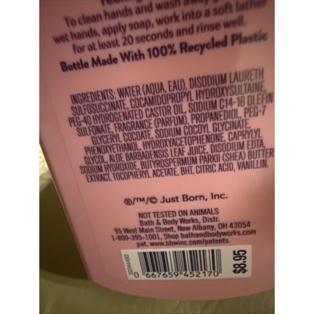 Bath & Body WorksPack Peepin' It Real PEEPS Foaming Hand Soap 8.75 oz Lot Of 4 - Picture 4 of 5